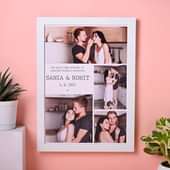 Personalised anniversary Love Frame