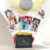 Custom Bday Pics Balloon Bouquet
