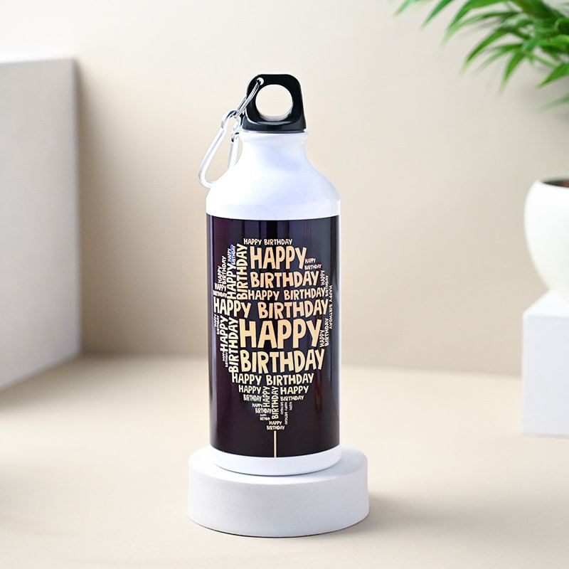 Custom Birthday Sipper Bottle