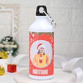 Customised Sipper Water Bottle Gifts for Christmas