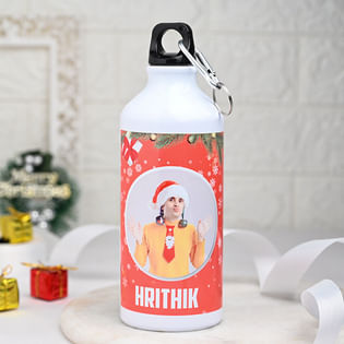Snowy Photo Custom Bottle