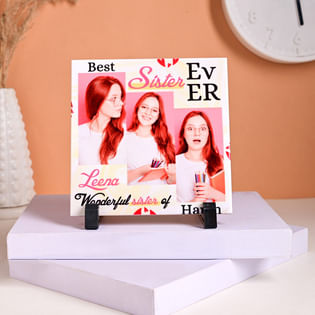 Custom Collage Table Tile