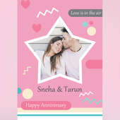 Couple Special Custom Anniversary E-Cards
