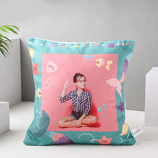 Pink Photo Cushion