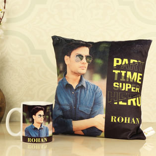 Custom DAD Cushion Mug