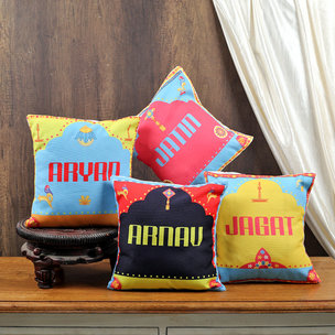 Custom Diwali Cushion