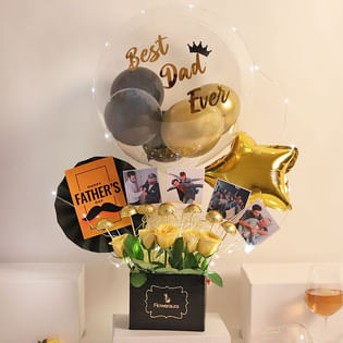 Custom Father Day Balloon Bouquet