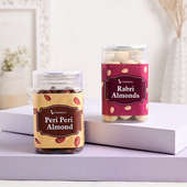 Order Custom Frame N Rakhi With Almonds for Brother Online - Rakhi Personalised Gifts