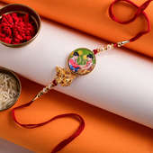 Personalised Rakhi online for Brother - Full top view