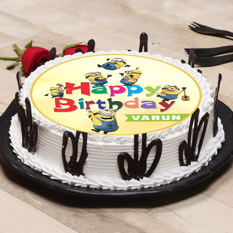 Custom Minion Poster Cake