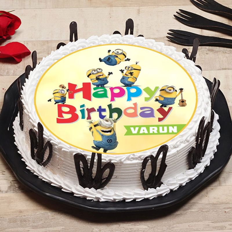 Sellys Corner Minion Birthday Cake