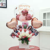 Custom Mother Day Special Balloon Bouquet