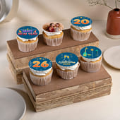 Custom New Year Cupcake Set