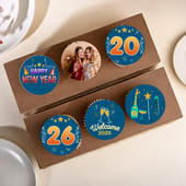 Custom New Year Cupcake Set