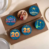 Best Cake For New Year Custom Cupcake Set 