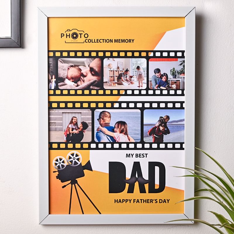 Custom Poem Pillow (Best Fathers Day Frame)