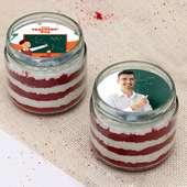 Custom Teachers Day Jar Cakes