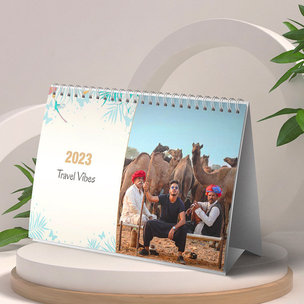 Custom Travel Vibes Calendar: New Year Calendar
