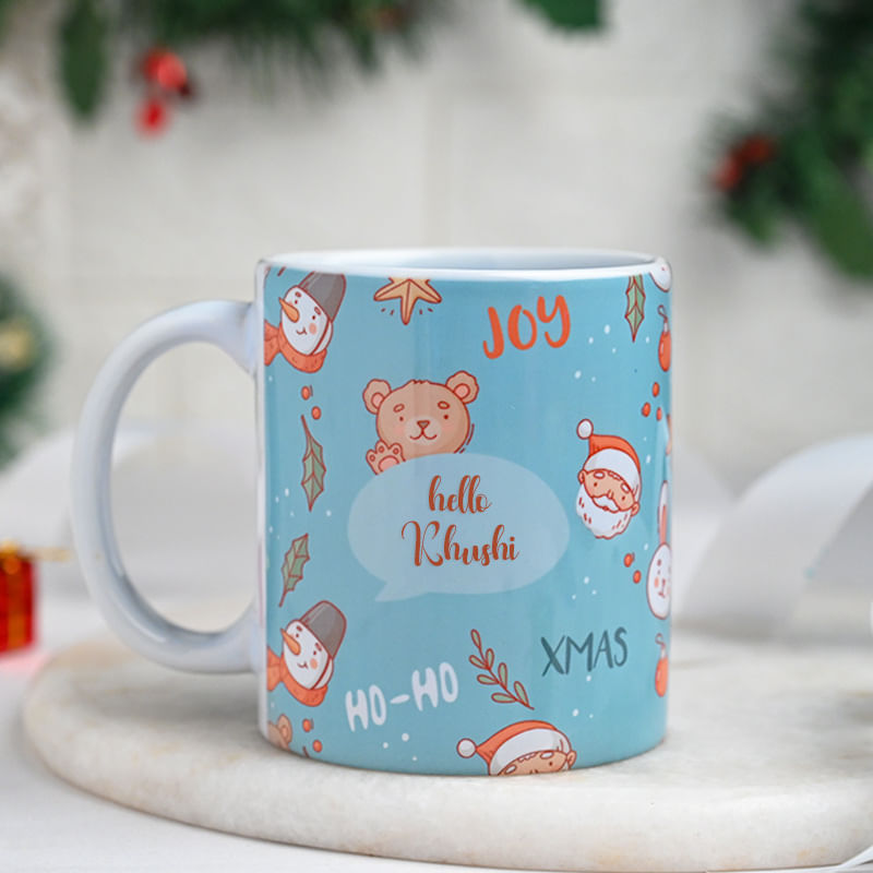 Cutomised Mugs for Christmas