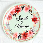 Customised Wall Plate: Home Decor Gifts