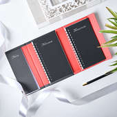 Customised Black Hardbound Notebook