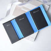 Customised Black Notebook N Pen
