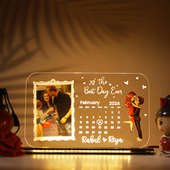 Customised Couple Photo Led Table Top