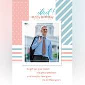 Customised E-Cards For Dad's Birthday
