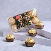 Customised Ferrero Rocher Couple Edition