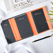 Customised Hardbound Notebook N Pen