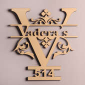 Customised House Name Plate