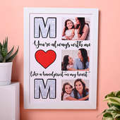 Customised Mothers Day Photo Frame - A Mom's Day Special Gift