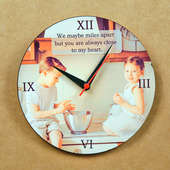 Customised Round Wall Clock