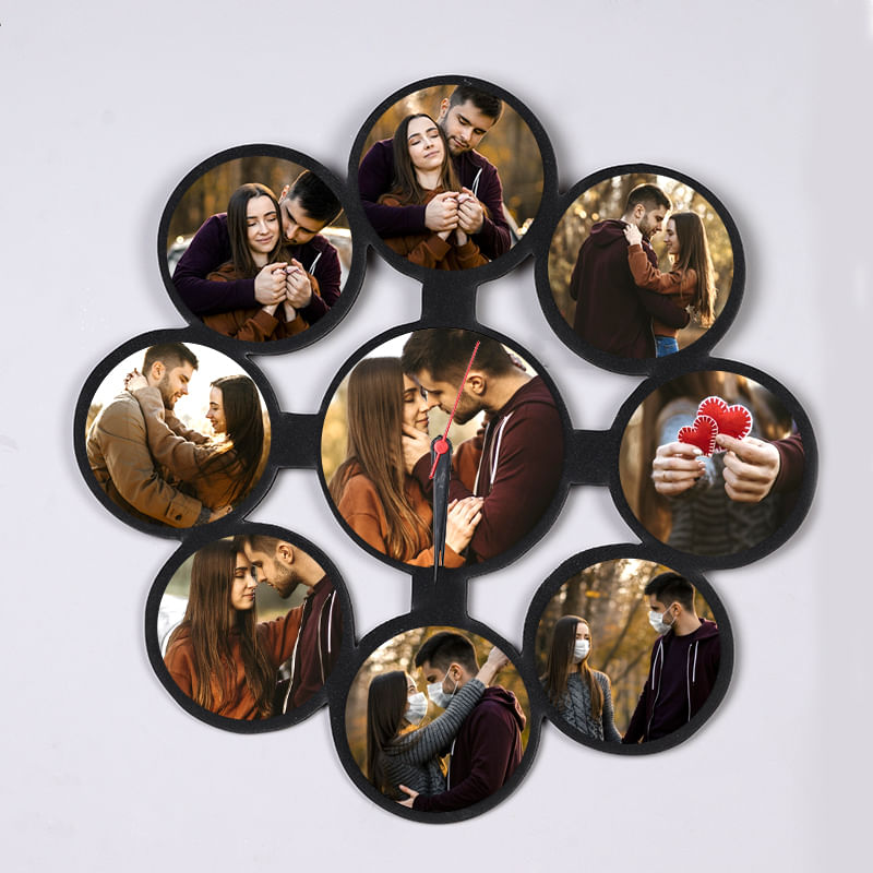 Send Customised Wall Clock Gift Rs 1149 Floweraura - Photo Wall Clock Gifts Send Customised Wall Clock Gift Rs 1149 Floweraura - Photo Wall Clock Gifts