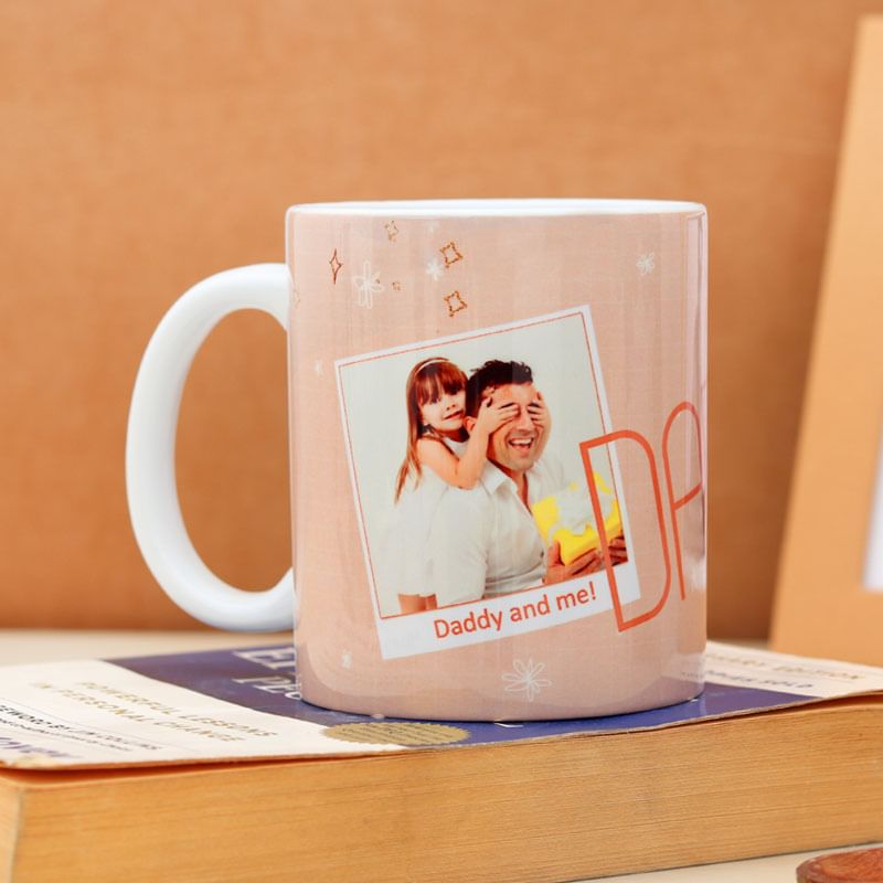 Customised White Fathers Day Mug