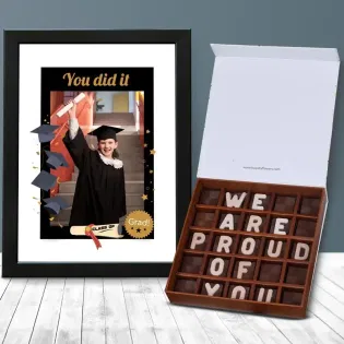 You Did It Frame N Chocolates