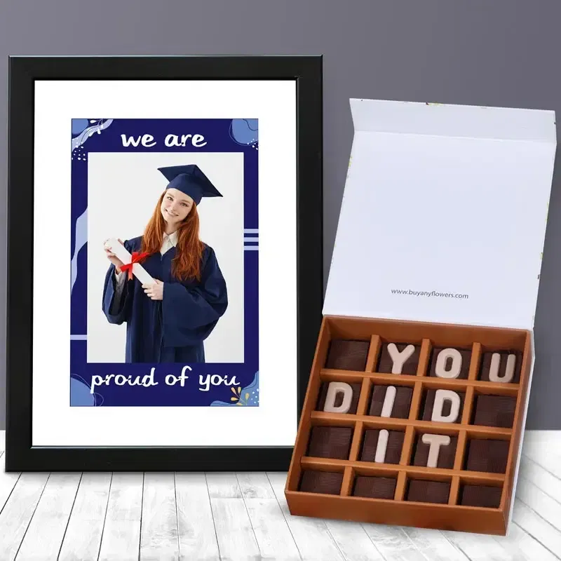 Milestone Photo Frame With Chocolates