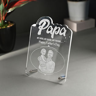 Customized Dad Love Plaque