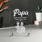 customized dad love plaque gift delivery in usa