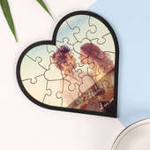 Customized Heart Puzzle - Valentine Gifts Online