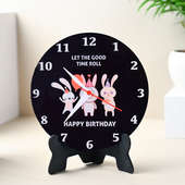 Cute Birthday Table Clock