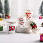 Cute Christmas Shot Glasses