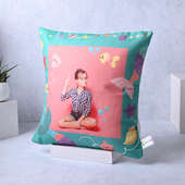 Cheerful Cushion and Mug: Buy Gifts for Sister
