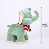 Measurement of Cute Cuddly Elephant Soft Toy