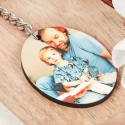 Cute Fathers Day Custom Keychain