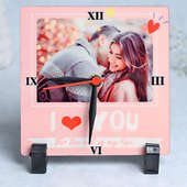Cute I Love You Clock - Unique V'Day Gift Online