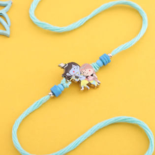 Cute Krishna Blessings Rakhi