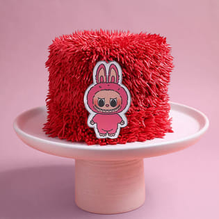Cute Labubu Theme Cake