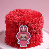 Cute Labubu Theme Cake