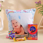 Cute Memories Cushion N Choco Combo